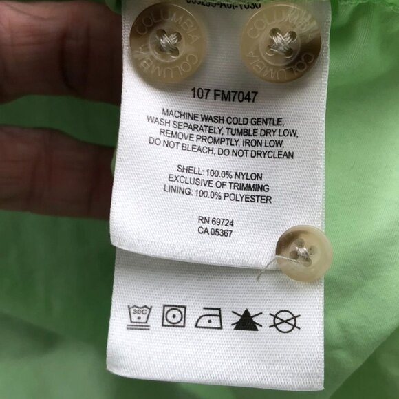 Columbia Mens PFG Fishing Shirt Size XXL Outdoors Activewear Green Short Sleeve - Picture 12 of 16